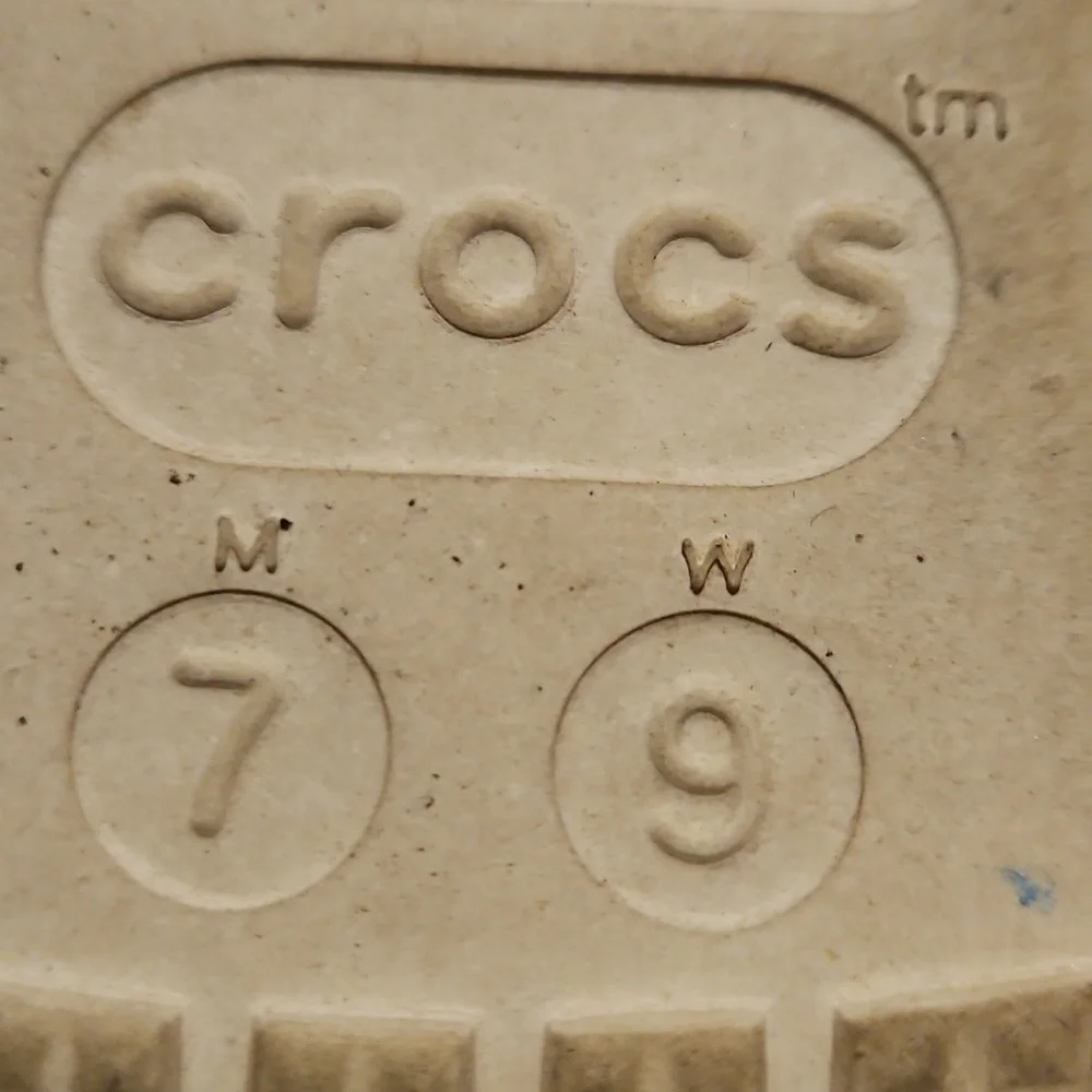 CROCS  Rainbow Tie-Dye Clogs - Picture 5 of 6